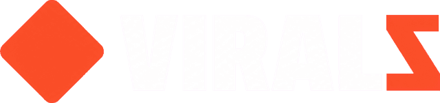 Viralz logo for dark backgrounds